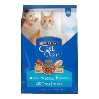 Cat Chow Gatos Adultos Proteina de Pescado