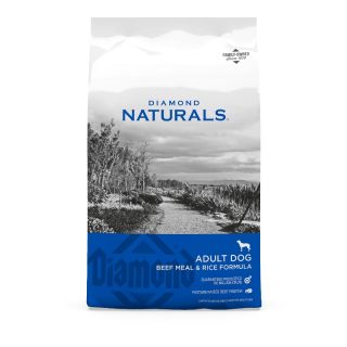 Diamond Naturals Adultos de Todas las Razas Proteina Carne de Res y Arroz