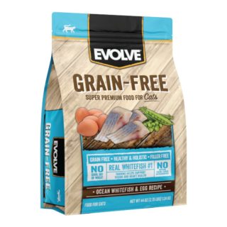 Evolve Gatos Adultos Grain Free Pescado Blanco y Huevo