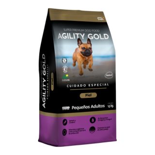 Agility Gold Cuidado Especial Piel Pequeños Adultos Proteina Salmon y Cordero