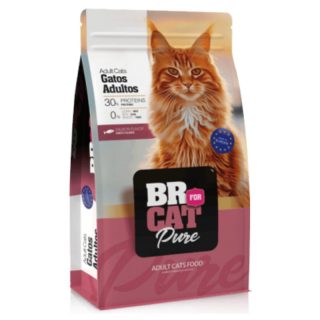 Br For Cat Gatos Adultos Proteína de Salmon