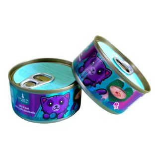 Lata de Sopa para Gatos Atun y Pollo Desmenuzado x85g
