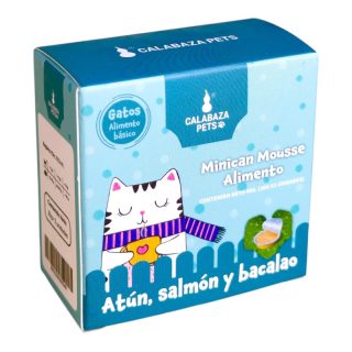 Calabaza Minican Mousse Alimento / Atun Salmon y Bacalao