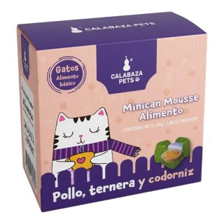 Calabaza Minican Mousse Alimento / Pollo Ternera y Codorniz