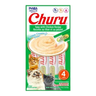 Churu cat paquete x4 unidades / Atun pollo