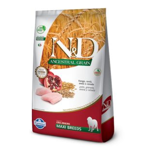 N&D Ancestral Grain Adultos Razas Grandes Peso 10.1Kg