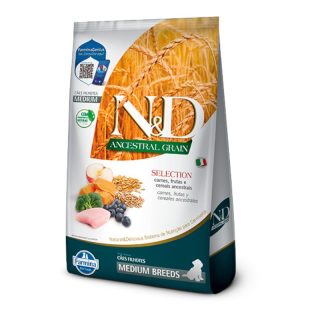 N&D Ancestral Grain Cachorros Razas Medianas Peso 15Kg