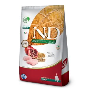 N&D Ancestral Grain Gatitos Bebe Pollo y Granada