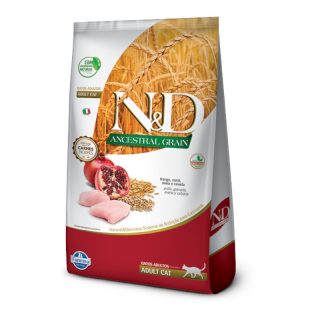 N&D Ancestral Grain Gatos Adultos Pollo y Granada