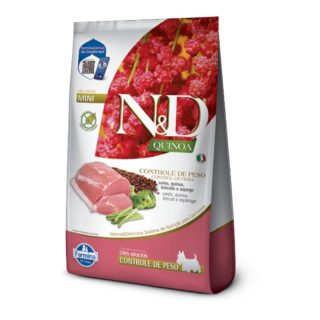 N&D Quinoa Adultos Razas Pequeñas Control de Peso Peso 2.5Kg