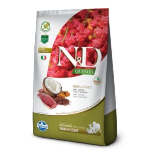 N&D Quinoa Adultos de Todas las Razas Piel y Pelaje Pato