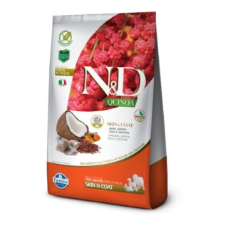 N&D Quinoa Adultos de Todas las Razas Piel y Pelaje Pescado