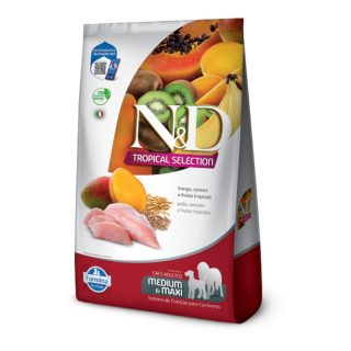 N&D Tropical Selection Adultos Razas Medianas y Grandes Pollo