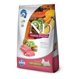 N&D Tropical Selection Adultos Razas Pequeñas Cerdo Peso 2.5Kg