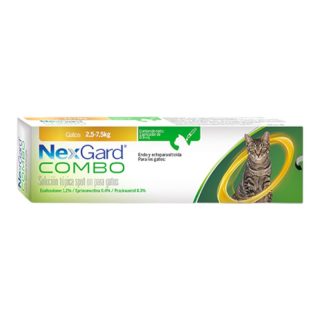 Nexgard Combo para Gatos De 2.5kg a 7.5kg