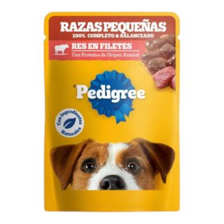 Pedigree Pouch Adulto Raza Pequeña Carne