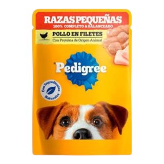 Pedigree Pouch Adulto Razas Pequeñas Pollo