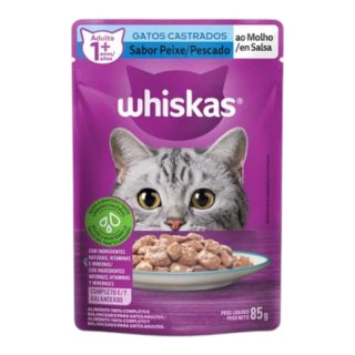 Whiskas Pouch Gatos Castrados Pescado