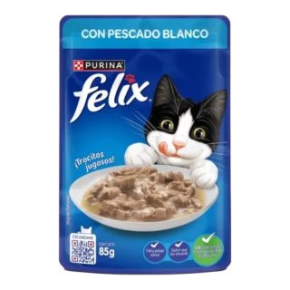 Felix Pouch con Pescado Blanco en Salsa